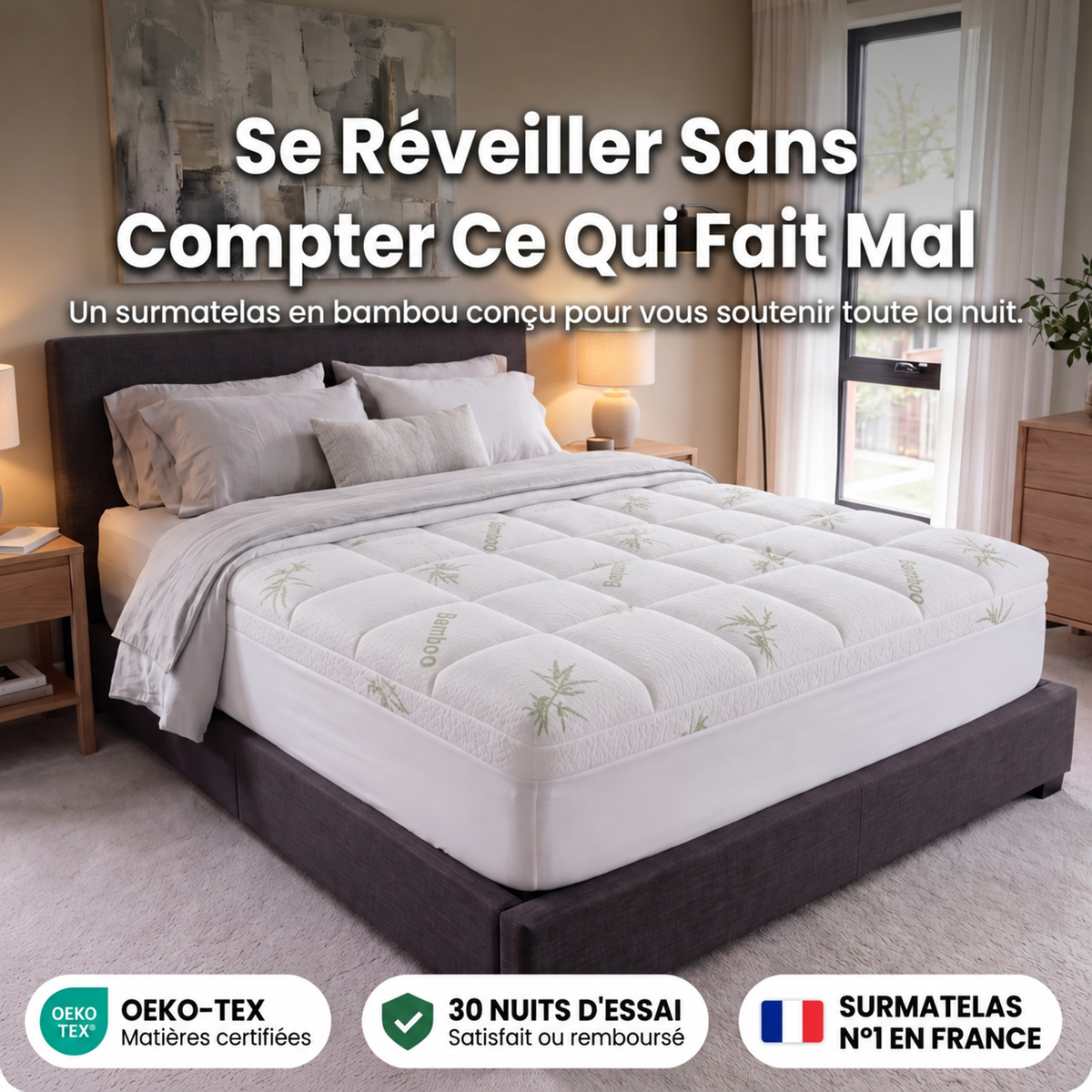 Surmatelas En Bambou Douvéa