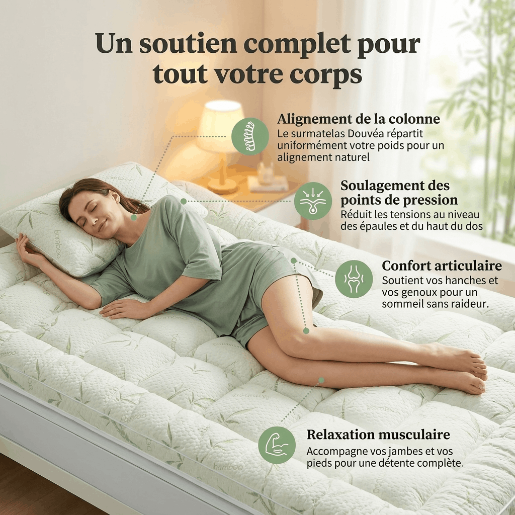 Surmatelas En Bamboo Douvéa