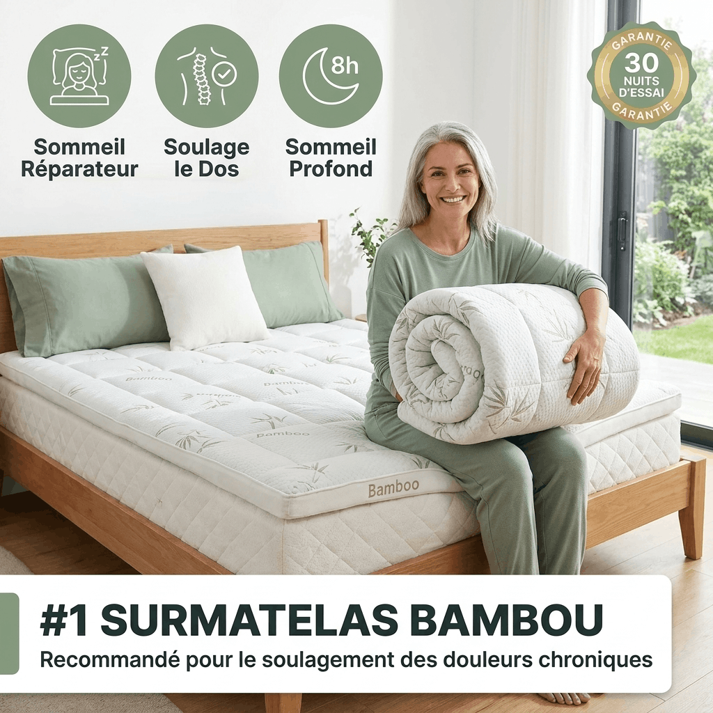 Surmatelas En Bamboo Douvéa