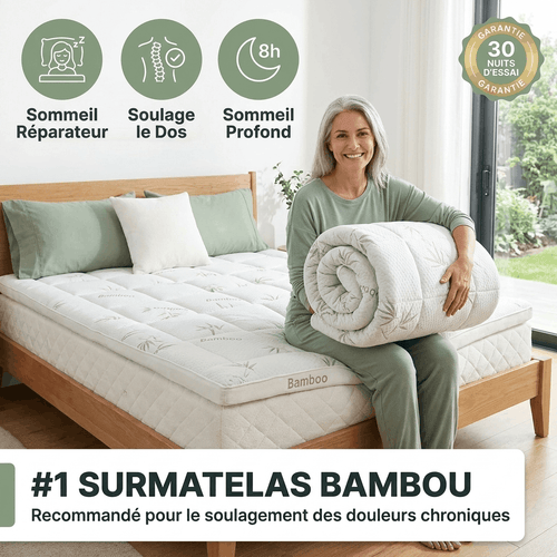 Surmatelas En Bamboo Douvéa
