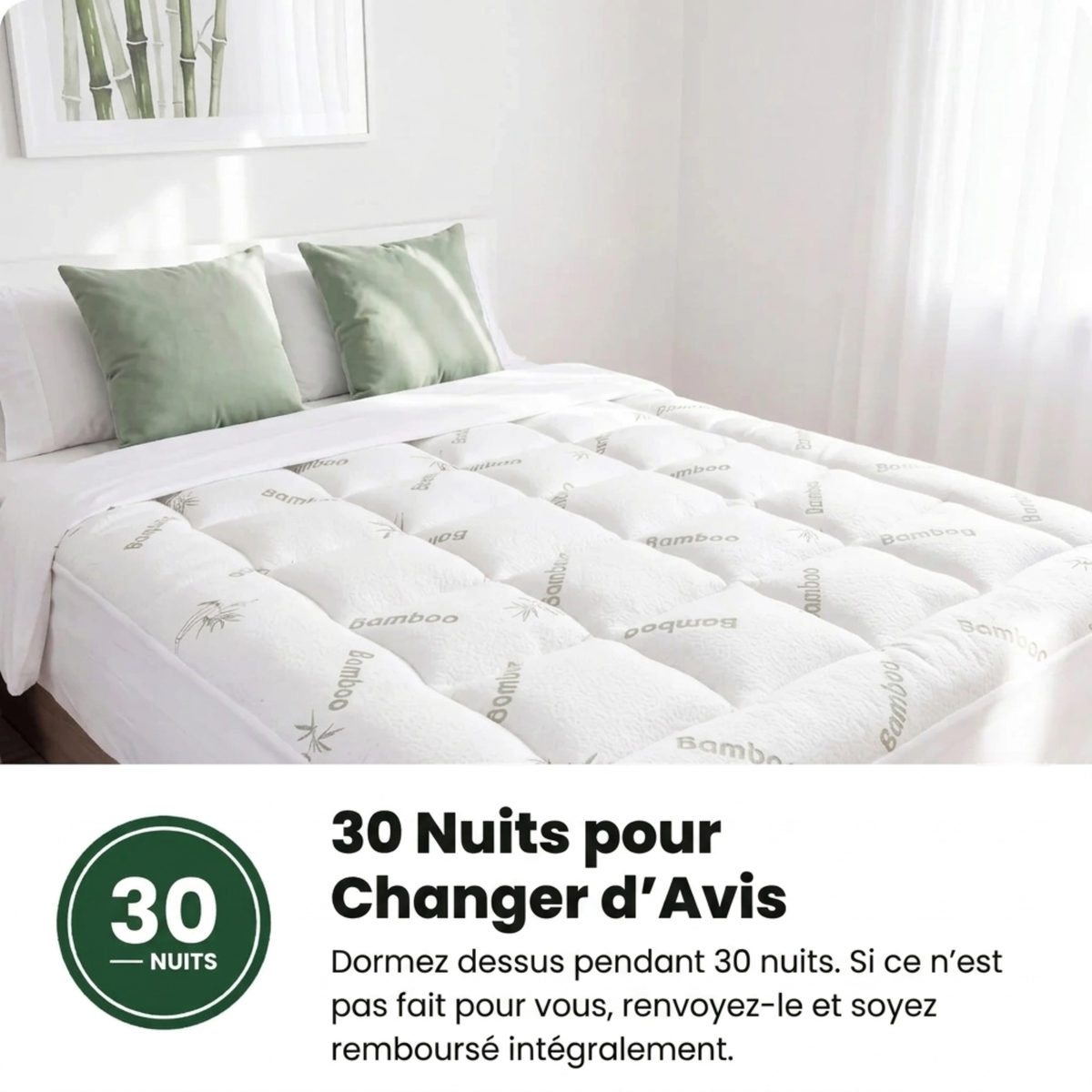 Surmatelas En Bambou Douvéa