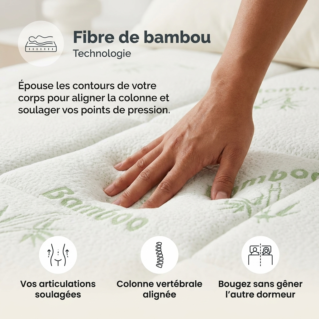 Surmatelas En Bamboo Douvéa