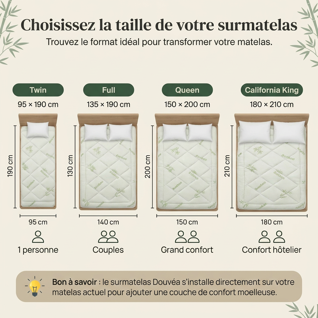 Surmatelas En Bambou Douvéa