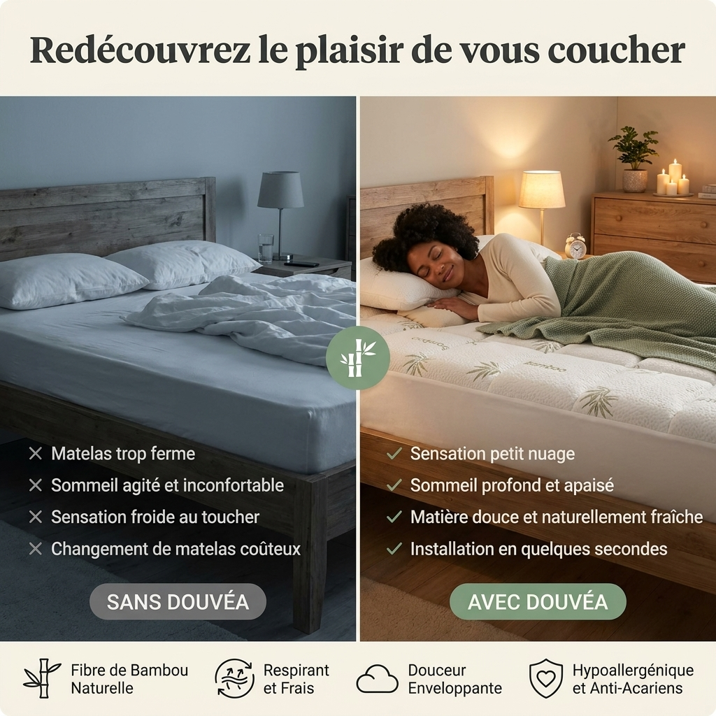Surmatelas En Bambou Douvéa